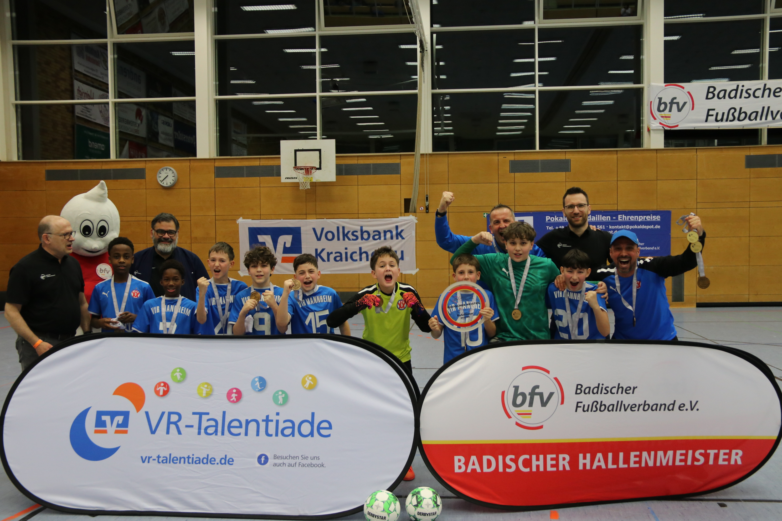 Siegerfoto DJunioren VfR Mannheim