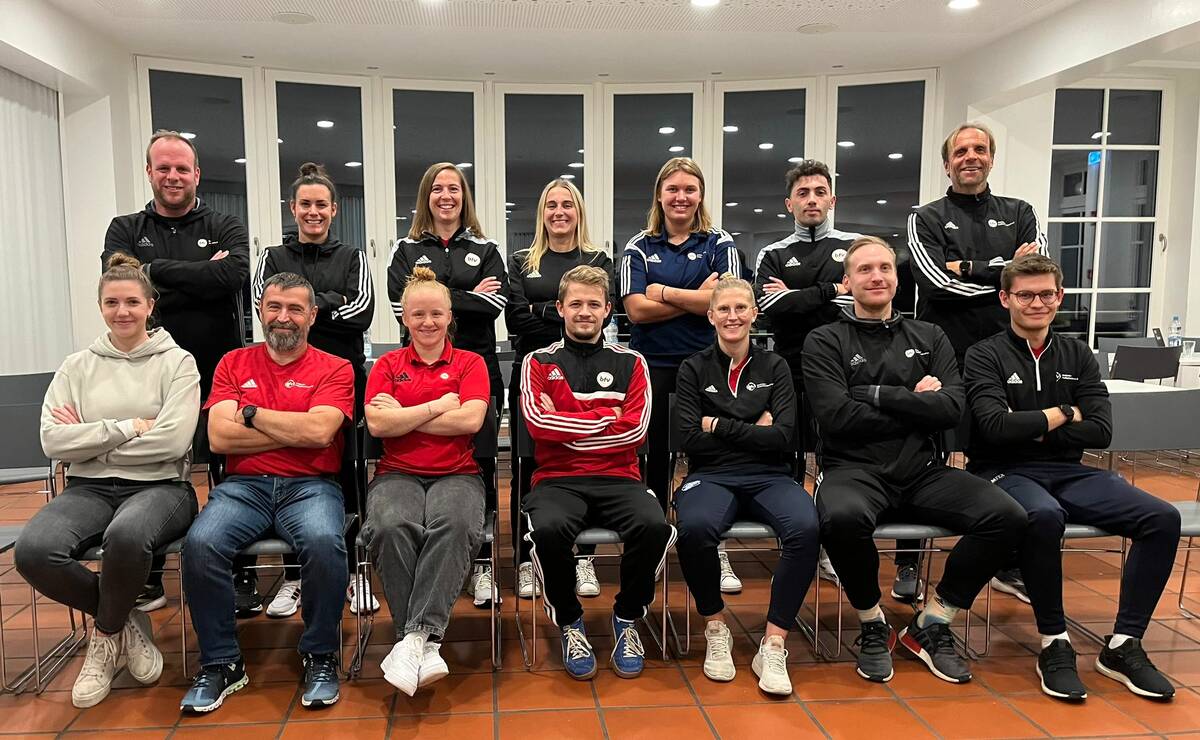 Gruppenbild Talentförderung Mädels
