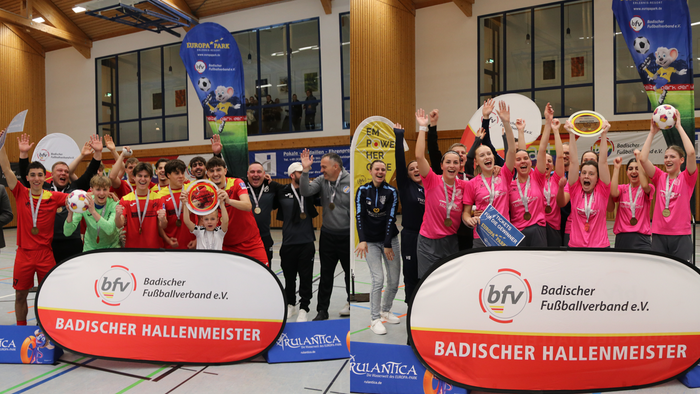 Badischer Futsal-Meister A-Junioren und Frauen