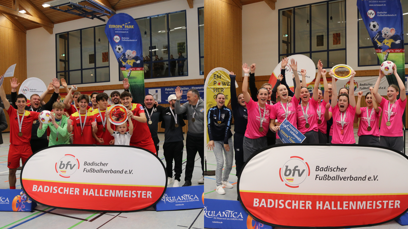 Badischer Futsal-Meister A-Junioren und Frauen