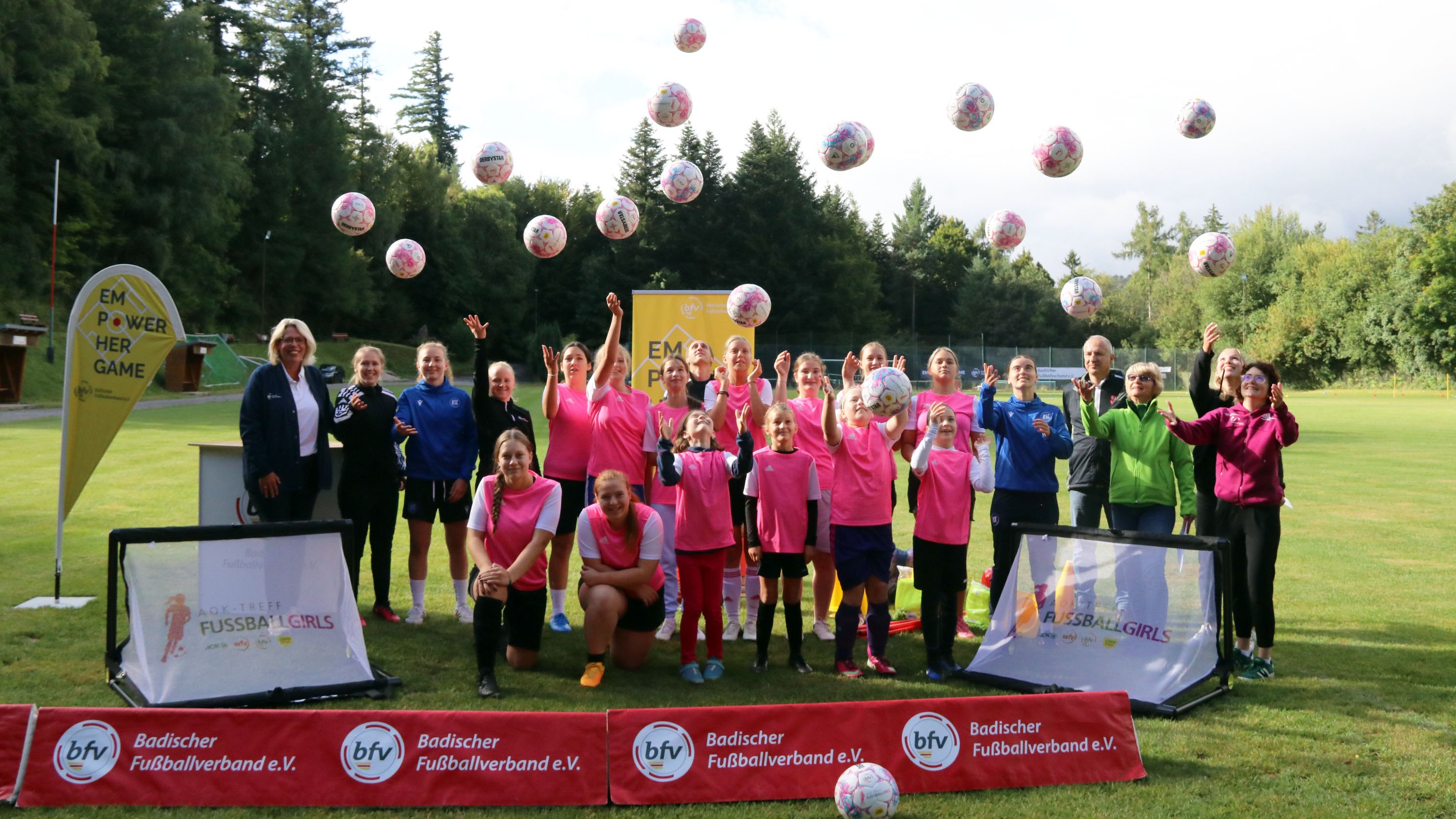 Gruppenfoto AOK-Treff beim SC Schielberg