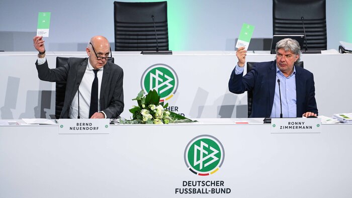 DFB Bundestag Neuendorf und Zimmermann