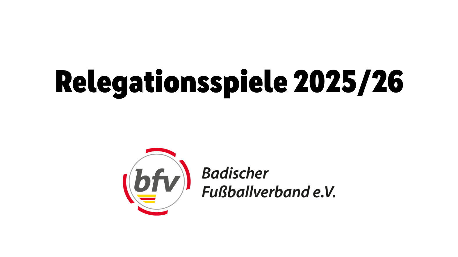 Relegation 2025/26