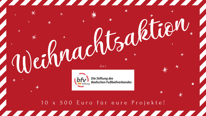 Weihnachtsaktion bfv-Stiftung 2025
