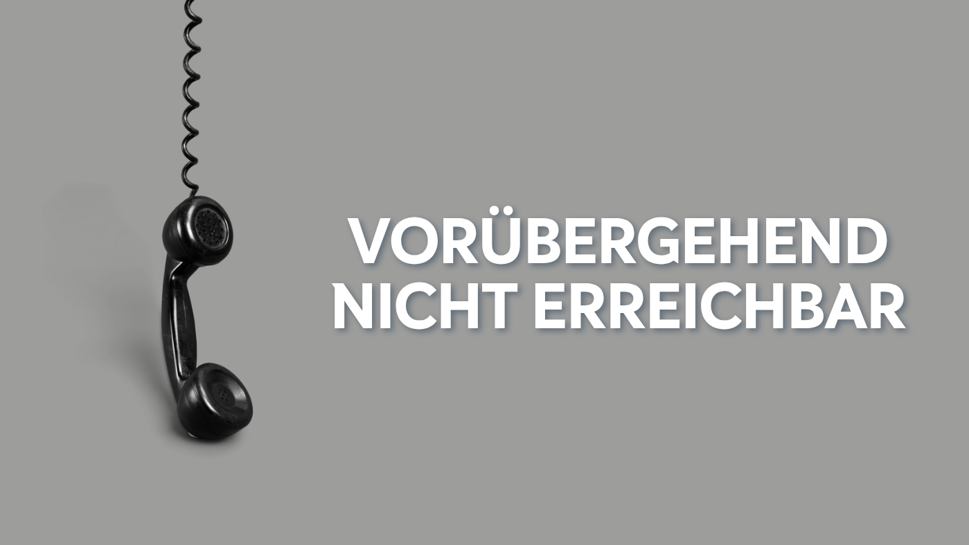 nicht erreichbar