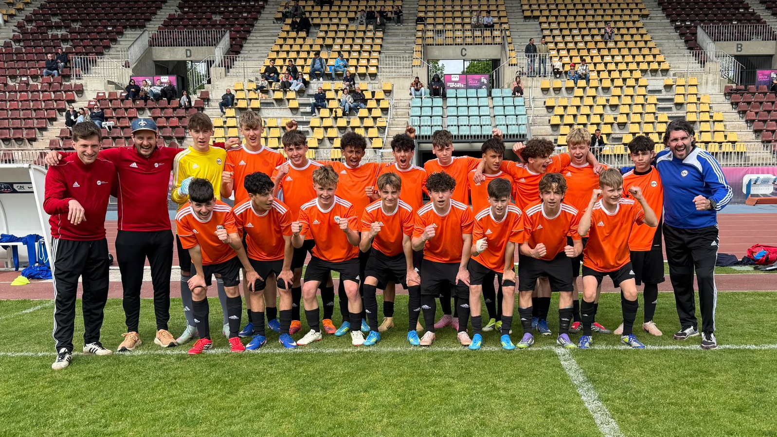 U14 Siegerfoto Elsass-Cup