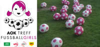 AOK-Stipendium für den Mädchen- und Frauenfußball. Grafik: bfv/pm
